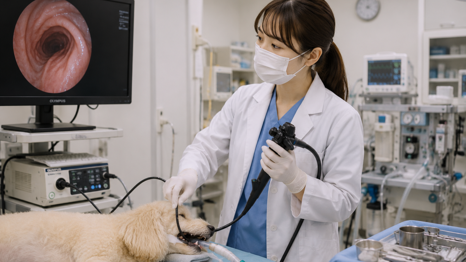 北九州みらい動物病院の診察室の写真